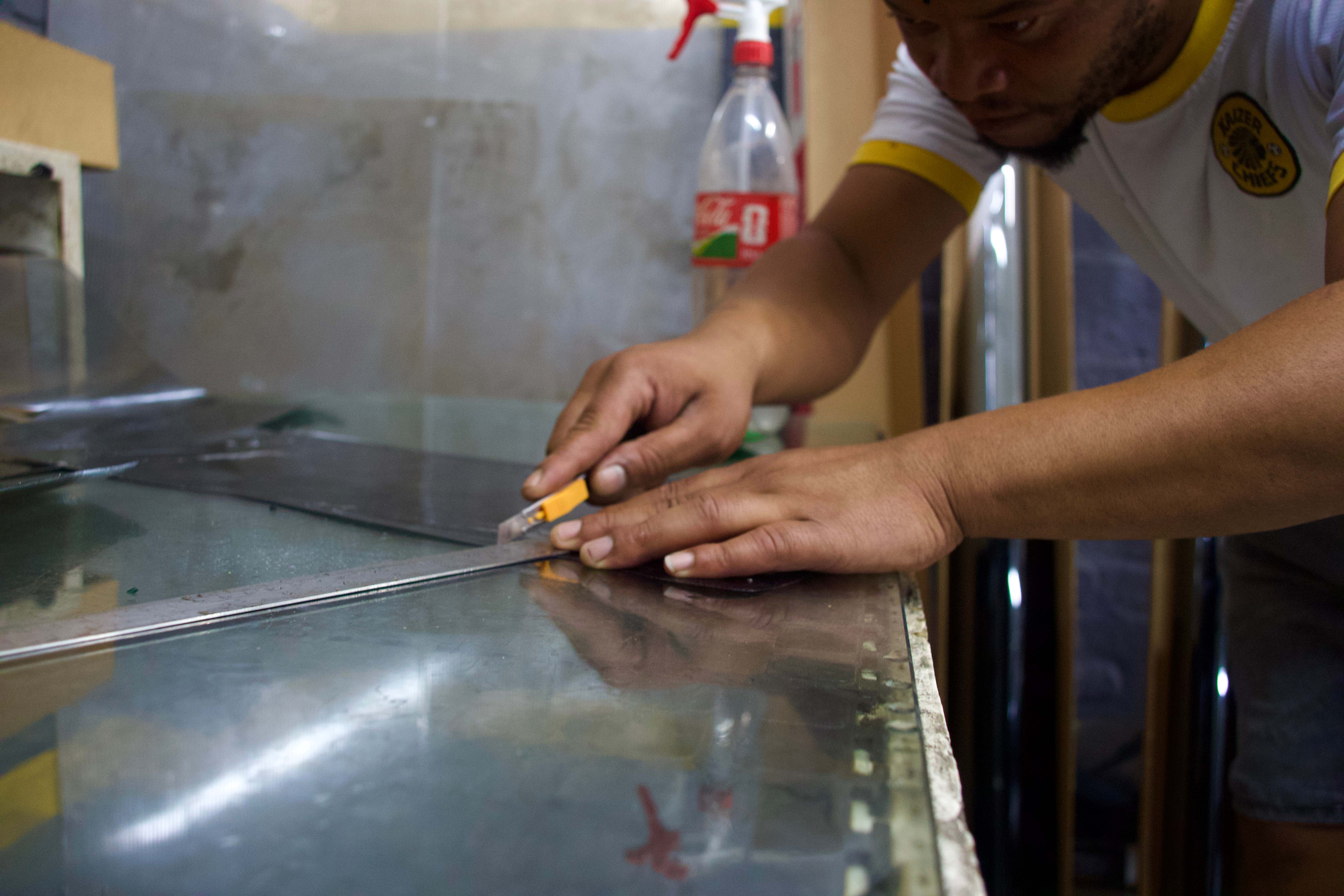 Precision Cutting - Ride Revive window tinting